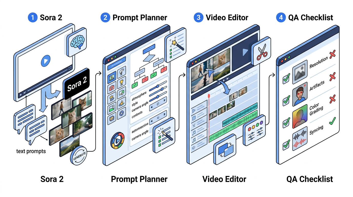 Tool stack in one workflow