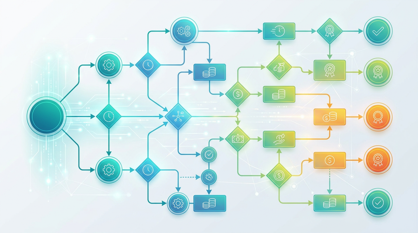 免费与付费决策流程图